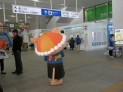 「にゃんよ」の後姿